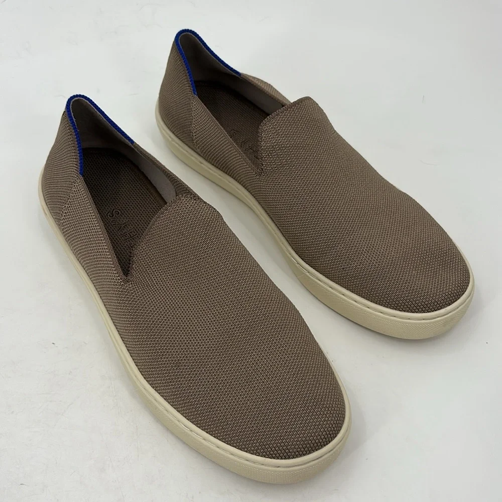 Rothy's The Original Slip On Sneaker in Latte - Size 10 1/2
